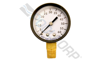 Pressure Gauge, Bottom Mount